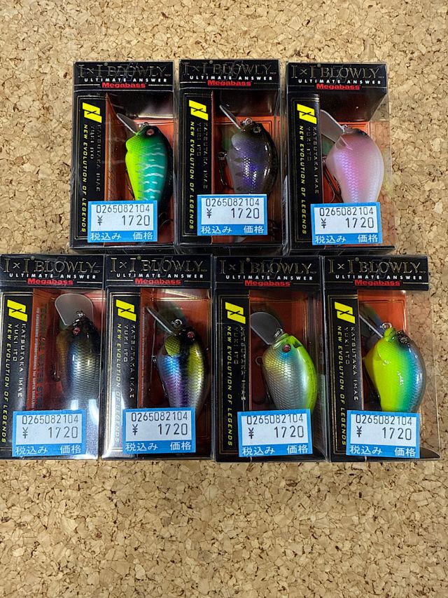 メガバス　I×Iブローリー再入荷！